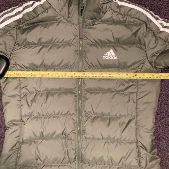 Adidas Essentials Light Down Hooded Parka - Picture 12 of 15